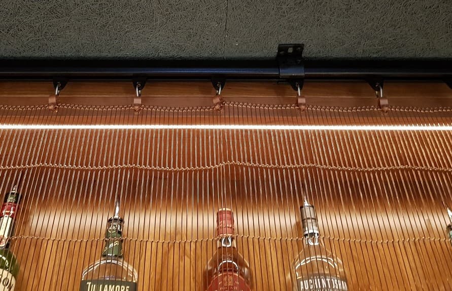  Enkelclips -  för medeltunga draperier  