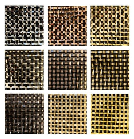 Pläterade metallnät