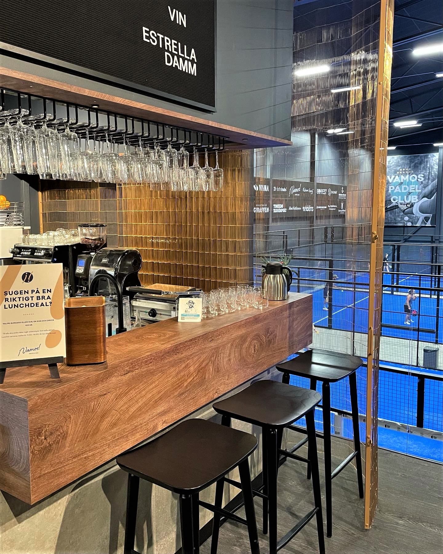 Kalmar padelhall PAHLFER Gr.100 brass