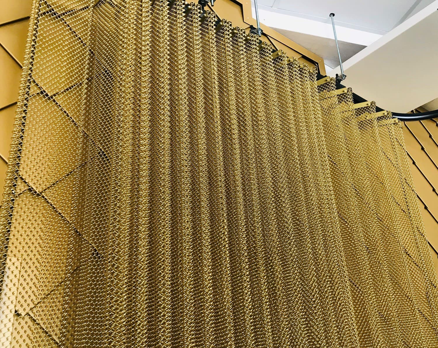 Metal mesh D.9514 Nordic Gold Pahlfer Inredning AB webb